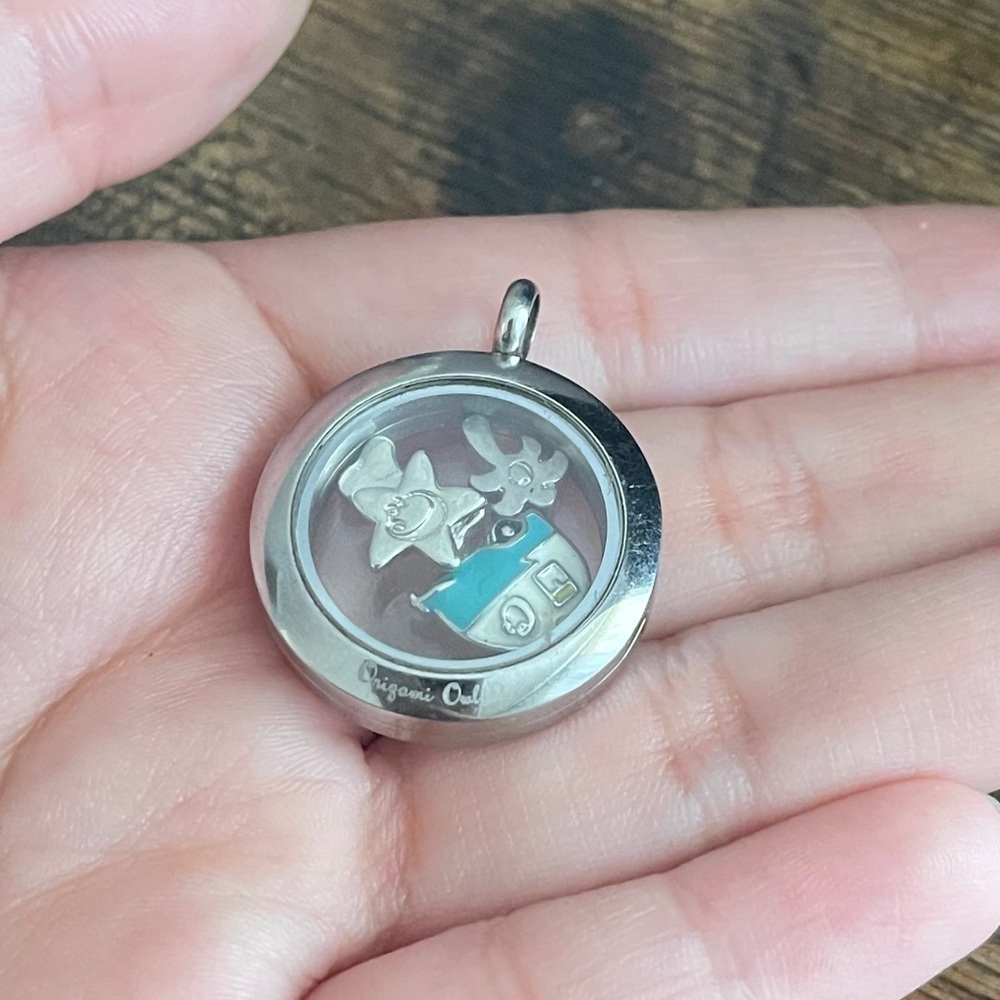 Origami owl travel lock charm pendant - Picture 5 of 5